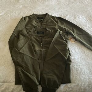 Olive Green Bomber Jacket - Women's Zip Front $35 each